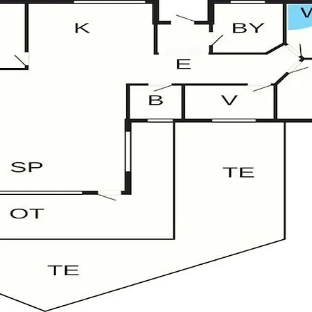 Prázdninový dům 8 Person In *